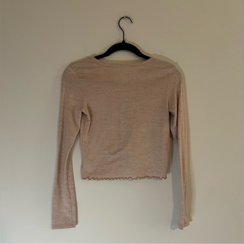 American Eagle - Pink Soft & Sexy Plush Cardigan - Size XS - Picture 3 of 4